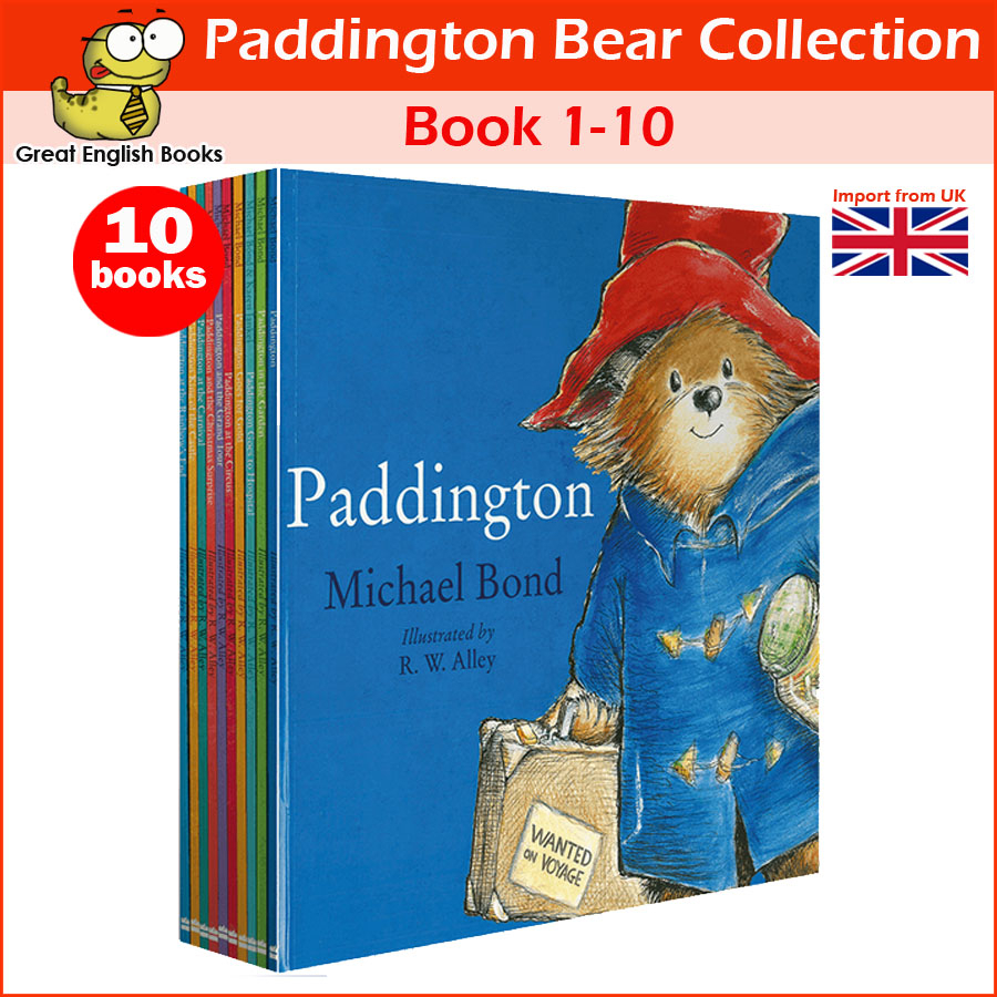 ใช้โค้ดรับcoinคืน10-ได้-พร้อมส่ง-ลิขสิทธิ์แท้-original-paddington-bear-collection-10-books