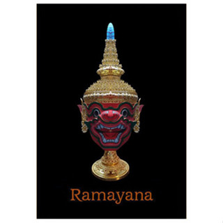 หัวโขน รามเกียรติ์ Ramayana Ban Ruk Sugriva Head Statue (สุครีพ) (1/1 Wearable)