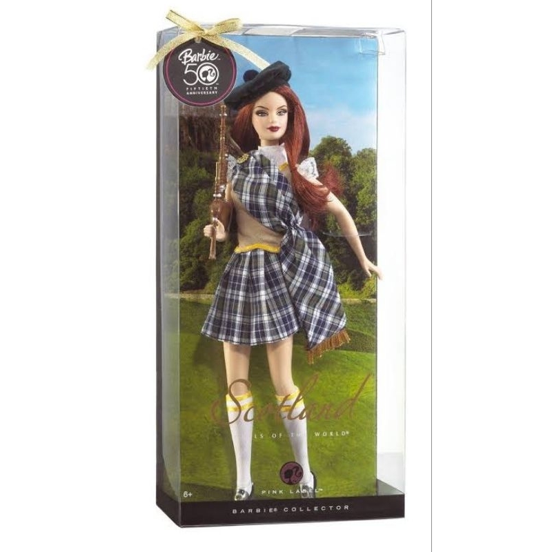 ขายชุดตุ๊กตาบาร์บี้-รุ่น-barbie-doll-of-the-world-scothland-ของครบ-สินค้าพร้อมส่ง