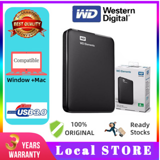 ภาพหน้าปกสินค้าWestern Digital HardDisk 1TB 2TB HDD Expansion ฮาร์ดดิสก์  External Hard Disk External Hard Drives ฮาร์ดดิสก์แบบพ ที่เกี่ยวข้อง