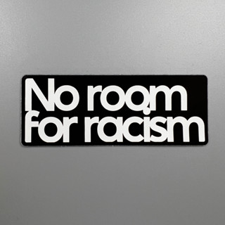 อาร์ม ติดเสื้อฟุตบอล No Room For Racism แบบเฟลค Patch Badge  มีสตอคพร้อมส่ง