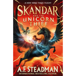 หนังสือภาษาอังกฤษ Skandar and the Unicorn Thief : The major new hit fantasy series by A.F. Steadman