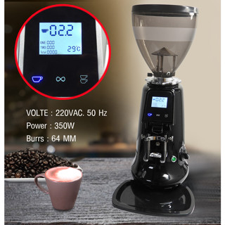 [KoffeeHouse] เครื่องบดกาแฟ ดิจิตอลทัชกรีน 350W. 1614-190