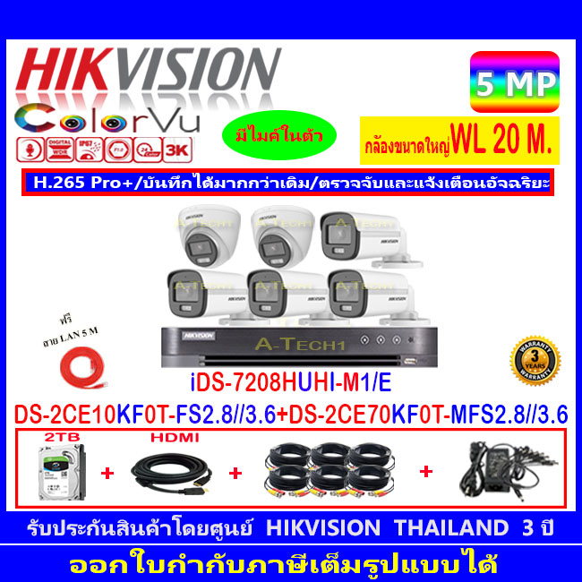 hikvision-colorvu-3k-รุ่น-ds-2ce10kf0t-fs-3-6-2-8mm-4-ds-2ce70kf0t-mfs-3-6-2-8mm-2-dvr-ids-7208huhi-m1-e-1-fuset