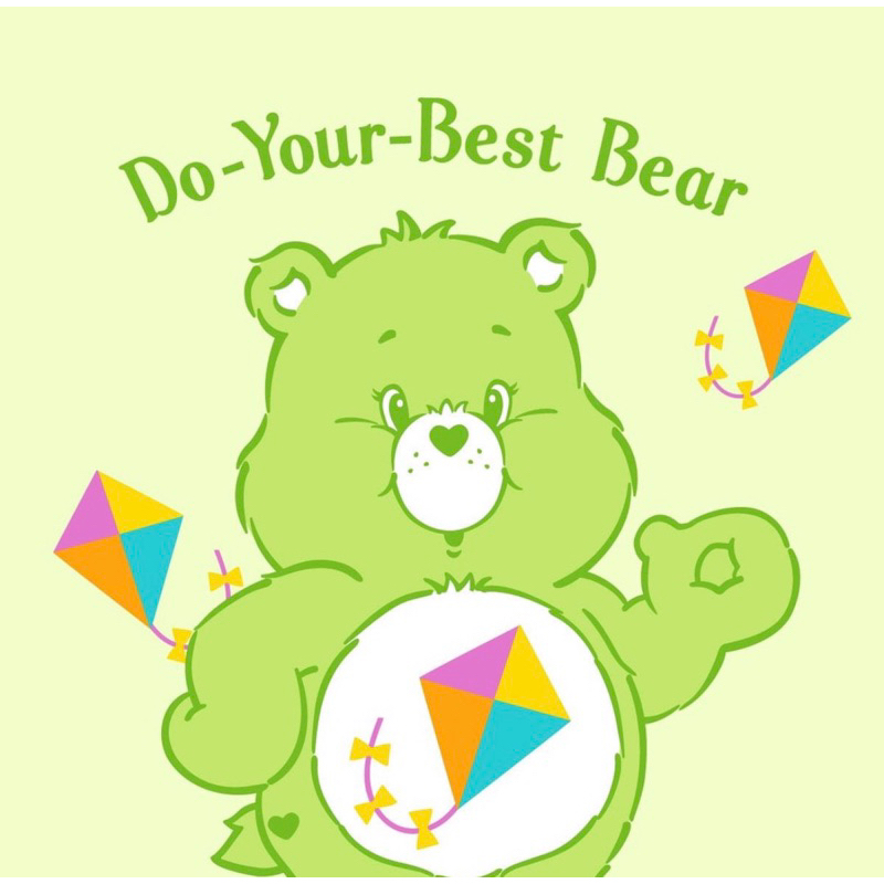 care-bears-ตุ๊กตาหมีแคร์แบร์-do-your-best-bear-แท้-100