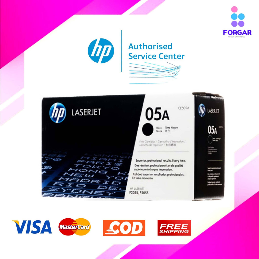 HP 05A CE505A Black หมึกโทนเนอร์ สีดำ ของแท้ | Shopee Thailand