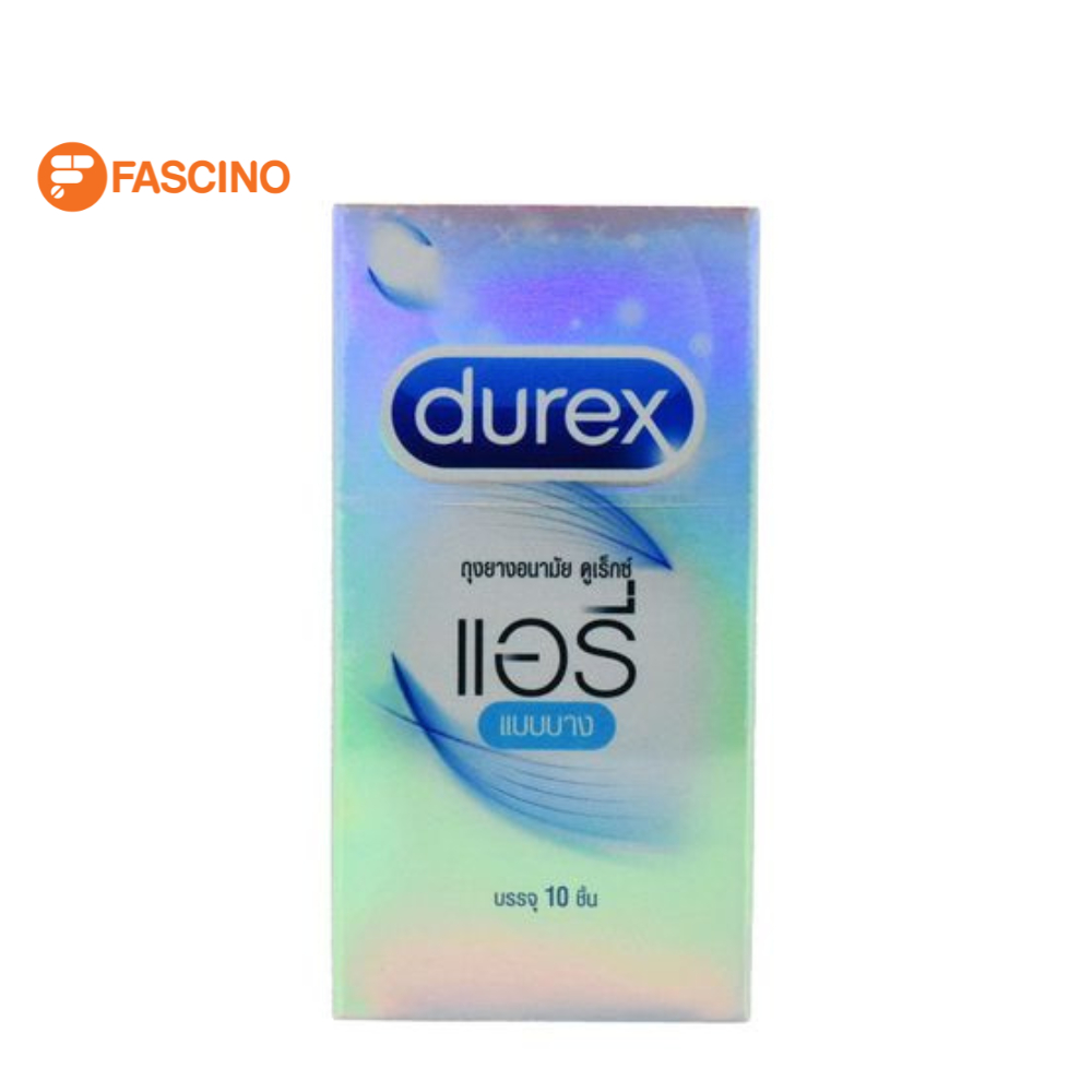 durex-airy-ดูเร็กซ์-แอรี่-ถุงยางอนามัยแบบบาง-ขนาด-52-mm-บรรจุ-10-ชิ้น-ถุงยางอนามัยโปร่งแสง-มีสารหล่อลื่น-ปลอดภัย