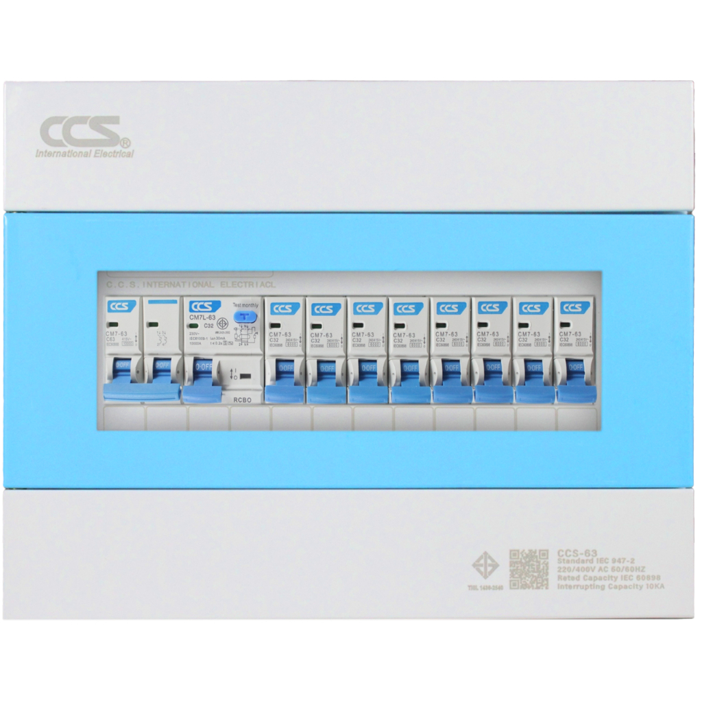 ตู้คอนซูเมอร์-consumer-unit-ตู้ครบชุด-8-ช่อง-แบรนด์-ccs-รุ่น-ccu6-08-8-รับประกัน-5-ปี