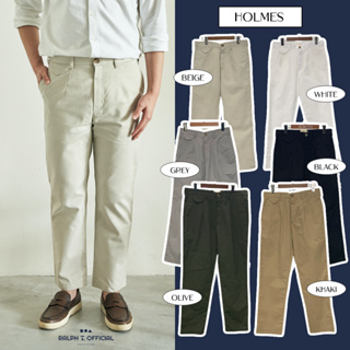 สินค้า [6-15MAY โค้ด10% MAY10MA] กางเกงขายาวผู้ชาย รุ่น HOLMES - RALPH T กางเกงขา 5 ส่วน ผู้ชาย กางเกงขาเต่อผู้ชาย