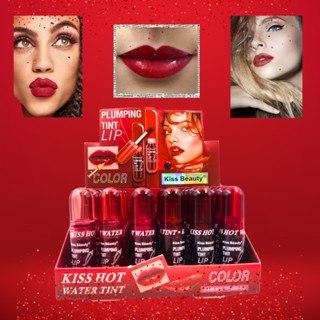 Kiss Hot Water Tint 70358-03 ลิปทินท์ ลิปสติก สีติดทน เจลทินท์ พกพาง่าย เกลี่ยง่าย กันน้ำ จูบไม่หลุด ติดทน