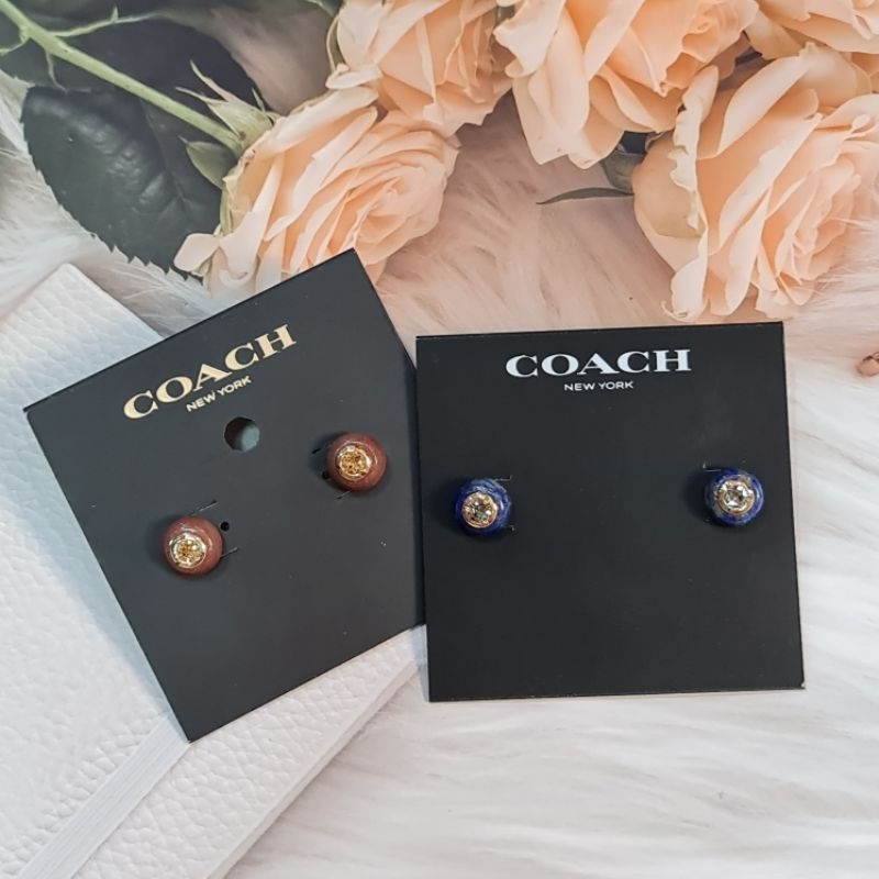 new-ของแท้-100-รุ่น-shop-ต่างหู-coach-semiprecious-stone