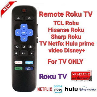 Remote Roku TV TCL Roku Hisense Roku Sharp Roku For TV ONLY