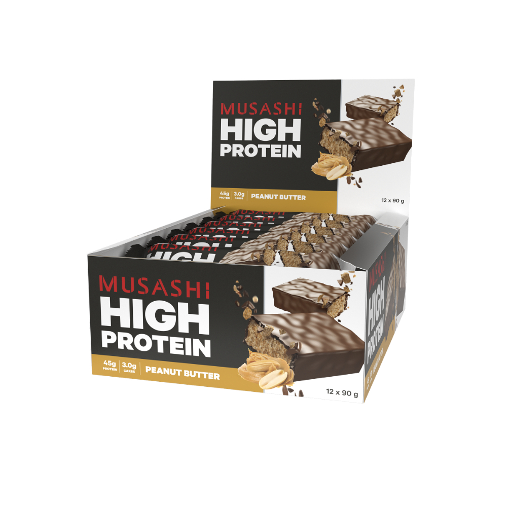 ภาพสินค้าMusashi High Protein Bar โปรตีนสูง 45 กรัม จากร้าน musashishop.th บน Shopee ภาพที่ 2