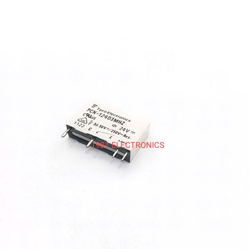 relay-pcn-124d3mhz-tyco-electronics-รีเลย์-24v-4ขา-3a-ระยะขา-8มิล