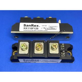 KK110F120. SanRex. thyristor module 1200V 110A (ของใหม่) พร้อมส่ง