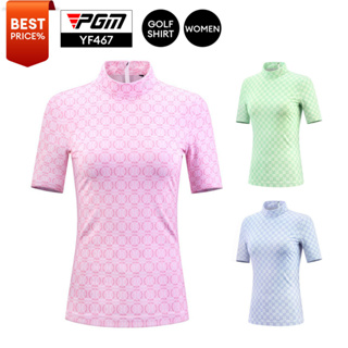 [11GOLF] เสื้อกอล์ฟ ผู้หญิง PGM รหัส YF467 สวมใส่สบาย