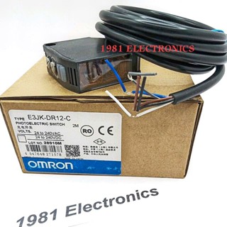 Photoelectrics sensor Omron E3JK-DR12-C การทำงานระยะตรวจจับ 30CM