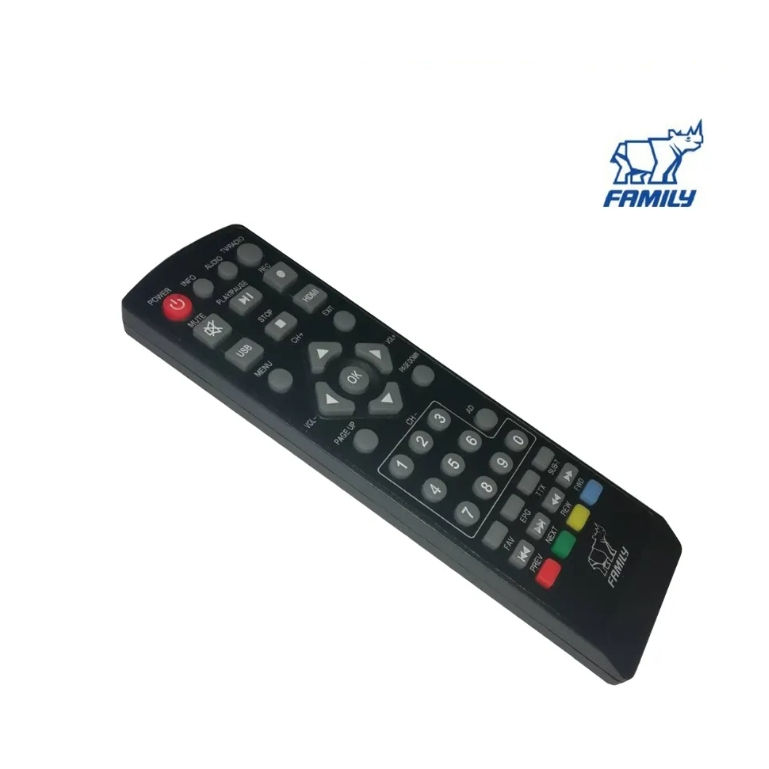 รีโมท-กล่องดิจิตอลทีวี-แฟมิลี่-family-dvb-t2