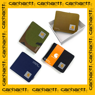 A225 • CRZY.BKK กระเป๋าสตางค์ carhartt (กล่อง+การ์ดครบเซ็ท) กระเป๋าสตางค์ผู้ชาย กระเป๋าสตางค์ผู้หญิง CRZY.BKK