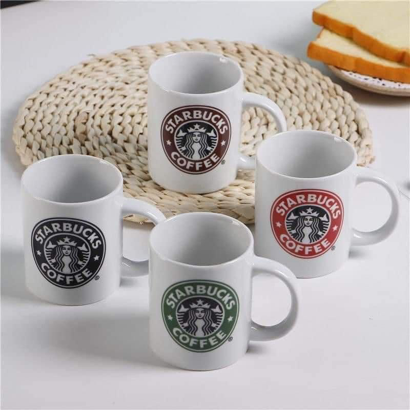 ชุดแก้วกาแฟพร้อมช้อน-starbucks