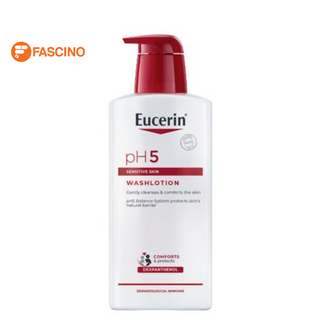 Eucerin pH5 Wash Lotion 400ml - ครีมอาบน้ำสำหรับผิวธรรมดา ผิวแห้ง ผิวแพ้ง่าย