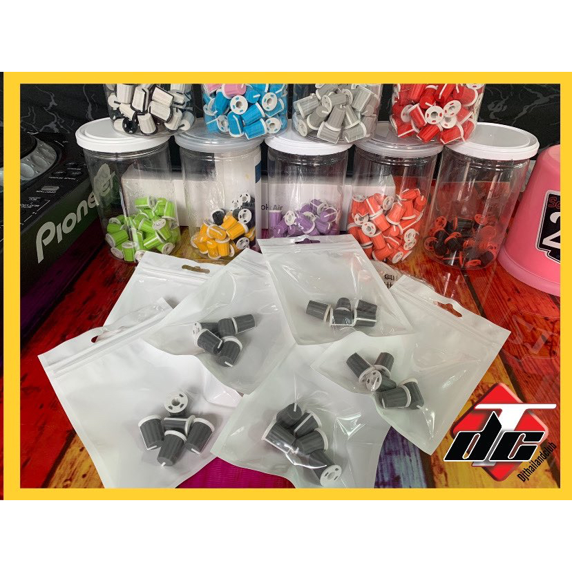 knob-mixer-สำหรับ-djm-สีเทาเข้ม-แพ็คละ-5-ชิ้น-ราคาต่อแพ็ค