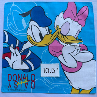 Donald duck ผ้าเช็ดหน้า โดนัล ดั๊ค