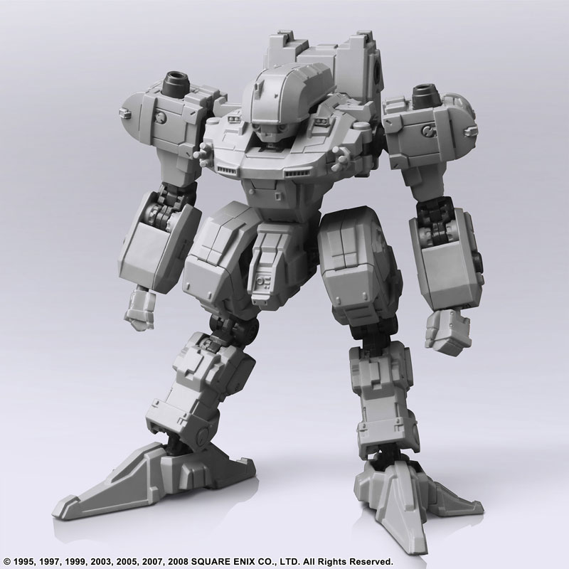 pre-order-จอง-front-mission-structure-arts-1-72-scale-plastic-model-kit-series-vol-3-gust-light-gray-ver-4-unit-set