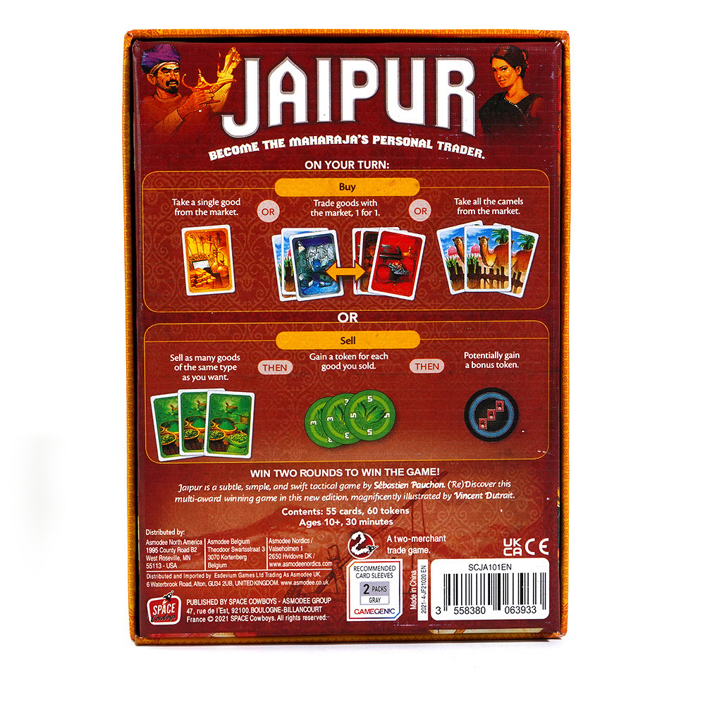 jaipur-ภาษาอังกฤษ-board-game-บอร์ดเกม-become-the-maharas-personal-trader-เกมเล่น-2-คน-for-couple