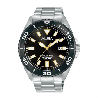 [ผ่อนเดือนละ309]🎁ALBA นาฬิกาข้อมือผู้ชาย สายสแตนเลส รุ่น AS9Q39X - สีเงิน ของแท้ 100% ประกัน 1 ปี
