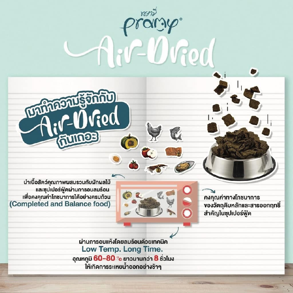 pramy-air-dried-ขนมแมว-พรามี่-แอร์ดราย-อาหารว่างแมว-โปรตีนเน้น-ๆ-คุณภาพแน่น-ๆ-ขนมขบเคี้ยวแมว-ขนาด-140g