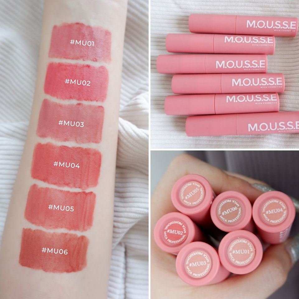 myca-mousse-lip-cream-ลิปมูส-สีสดใส-ตัวใหม่มาแรง-สีสันสดใส