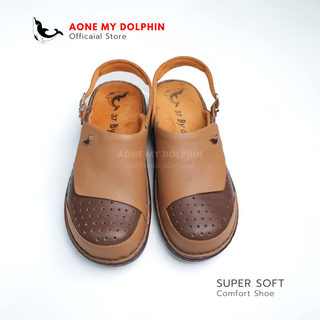 [ลิขสิทธิ์แท้] Aone My Dolphin - WD57 รองเท้าแบบสวมสายหลังเพื่อสุขภาพช่วยบรรเทารองช้ำละภาวะเท้าแบน