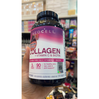 แท้ฉลากไทย ใหม่!! NeoCell Super Collagen+C &amp; Biotin 270เม็ด