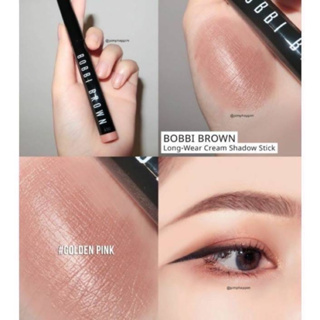 ✅พร้อมส่ง แท้💯🌈ส่งไว Bobbi brown mini long-wear cream shadow stick 0.9 g 💕สี Golden pink