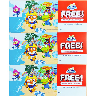 ภาพขนาดย่อของภาพหน้าปกสินค้าบัตรเข้าสวนน้ำ PORORO AQUA PARK จากร้าน gomi_official_store บน Shopee