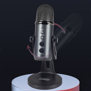 ไมโครโฟนแบบมีสาย USB ไมโครโฟนการบันทึกขาตั้ง สำหรับ PC คอมพิวเตอร์ Microphone W-900 Professional