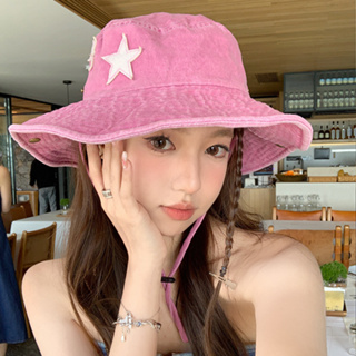 (พร้อมส่ง🌷) Cowboy hat หมวกปีกกว้าง หมวกน่ารัก