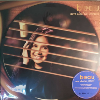 แผ่นเสียง LP โบว์ อคูสติก - BEAU NON ELECTRIC PROJECT ใหม่ แผ่นซีล SS รันนัมเบอร์