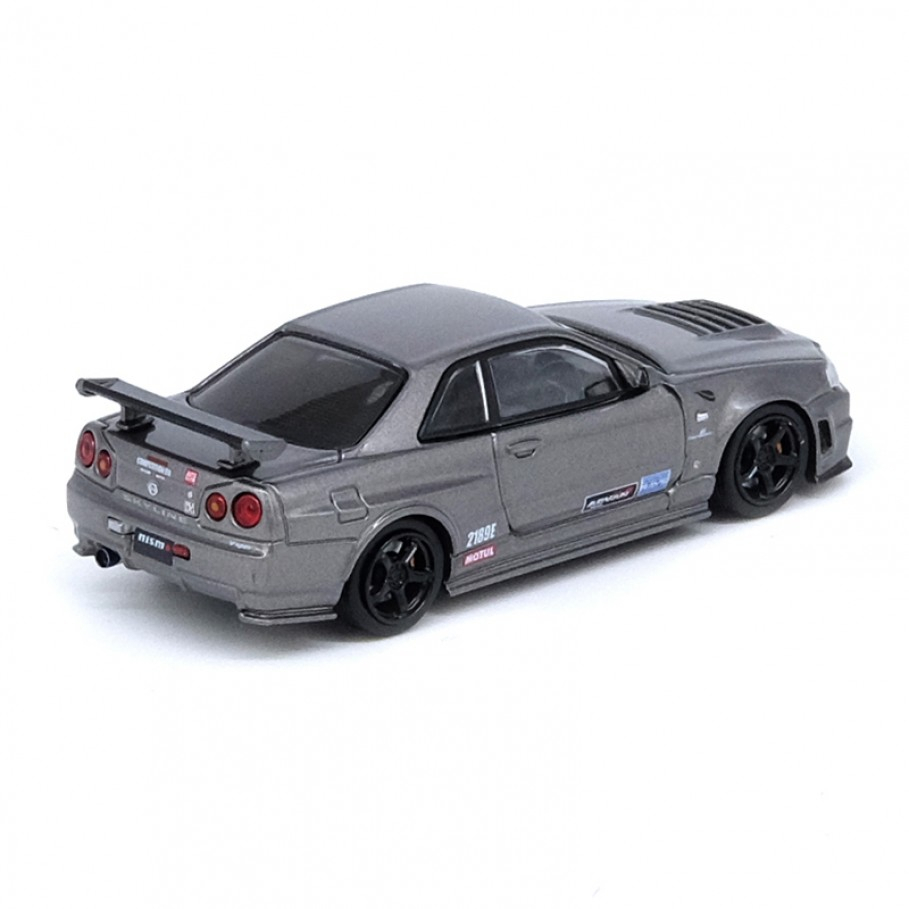 INNO64 1/64 NISSAN SKYLINE GT-R R34 OMORI FACTORY CLUBMAN RACE SPEC ...