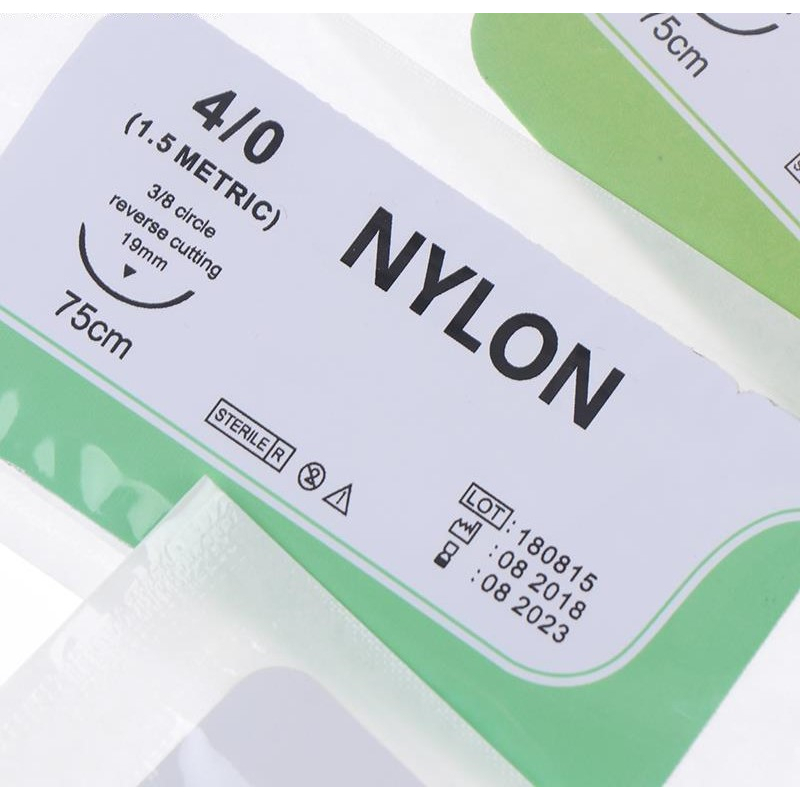 ไหม-nylon-เย็บแผลทางทันตกรรม-ขนาด-4-0-nylon-suture-4-0