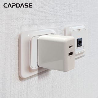 CAPDASE RANGER 2P33B QC3.0 and USB-C Wall Charger with Cable Kit (EU Plug)