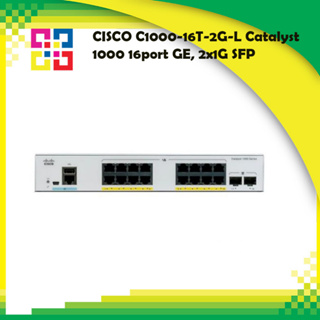 CISCO C1000-16T-2G-L Catalyst 1000 16port GE, 2x1G SFP