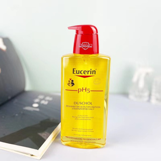 Eucerin Shower Oil 400ml ยูเซอริน PH5 น้ำมันอาบน้ำร่างกาย 400มล Preserves Skin Resilience