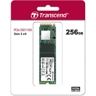 (มือ1) 256 GB SSD (เอสเอสดี) TRANSCEND MTS830S M.2 2280 NVMe (TS256GMTE110S) ประกัน1/2028