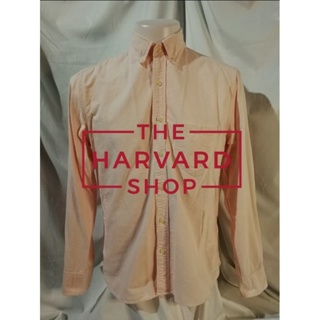HARVARD Brand_2nd hand เสื้อเชิ้ตวินเทจ ผ้าฝ้าย​ 💯%/ Made in China​ 🇨🇳​/ แท้มือสองกระสอบนำเข้า​
