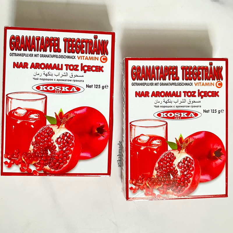 พร้อมส่ง-turkish-powder-tea-apple-pomegranate-ชาทับทิม-ชาแอปเปิ้ล-100g