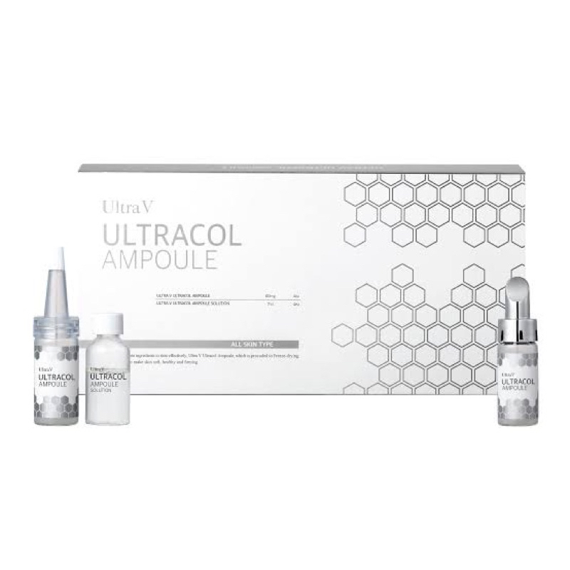 Ultra V Ultracol Ampoule(แบ่งขาย 1ขวด และยกกล่อง) Recover Skin ...