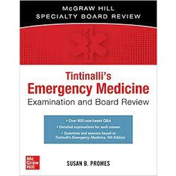 (C221) 9781260025941 TINTINALLIS EMERGENCY MEDICINE EXAMINATION AND BOARD REVIEW ผู้แต่ง : SUSAN PROMES