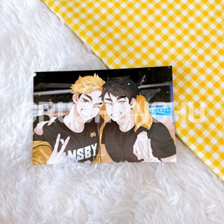 (✅พร้อมส่ง) โปสการ์ด แฝดมิยะ อัตสึมุ &amp; โอซามุ (ไฮคิว / Haikyuu / คู่ตบฟ้าประทาน)